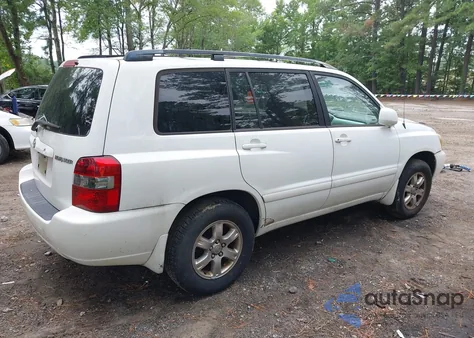 2006 Toyota Highlander V6 z USA, uszkodzony, nr VIN JTEGP21A260122246